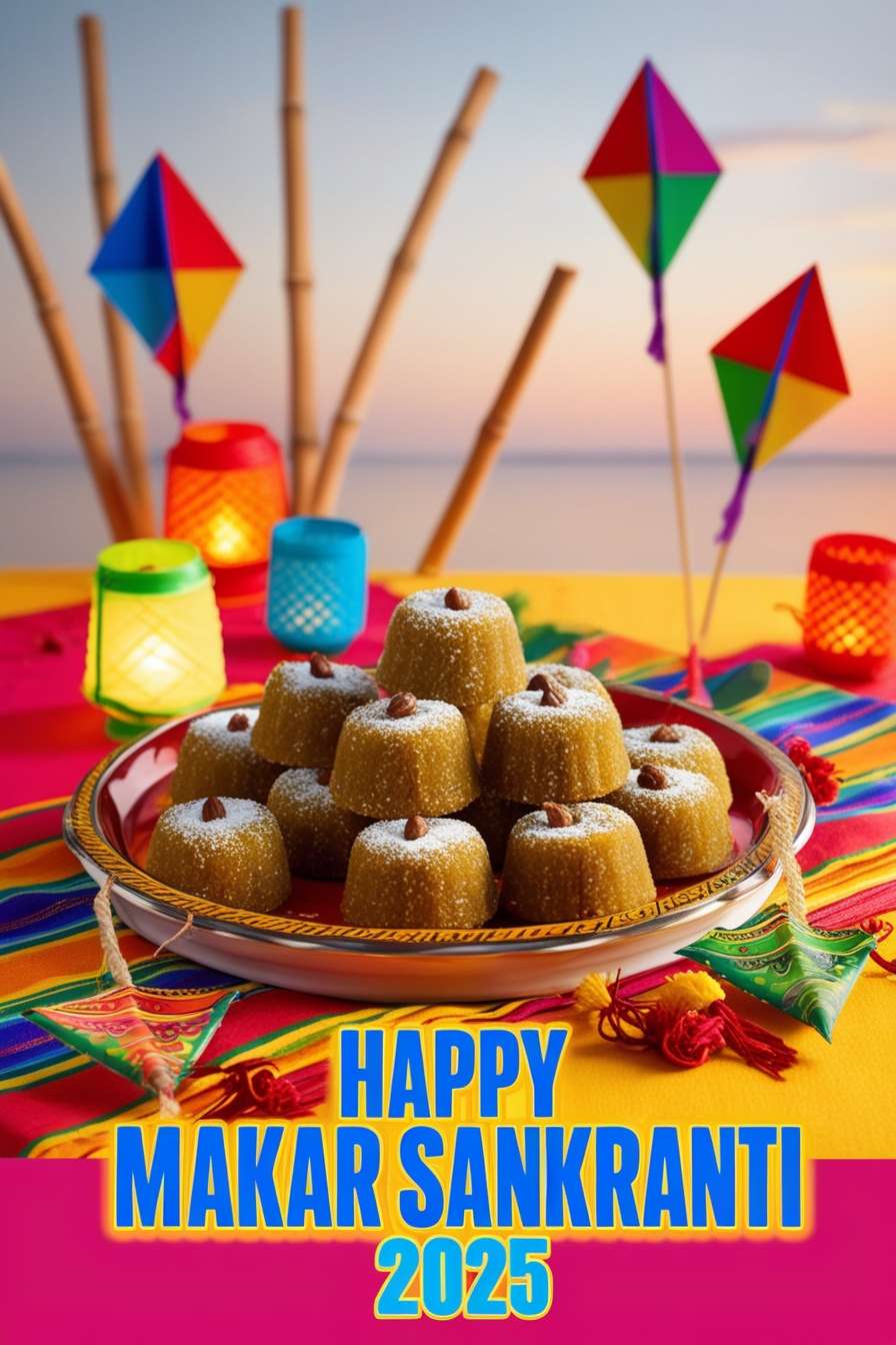  beautiful til laddu pictures for happy makar sankranti 2025