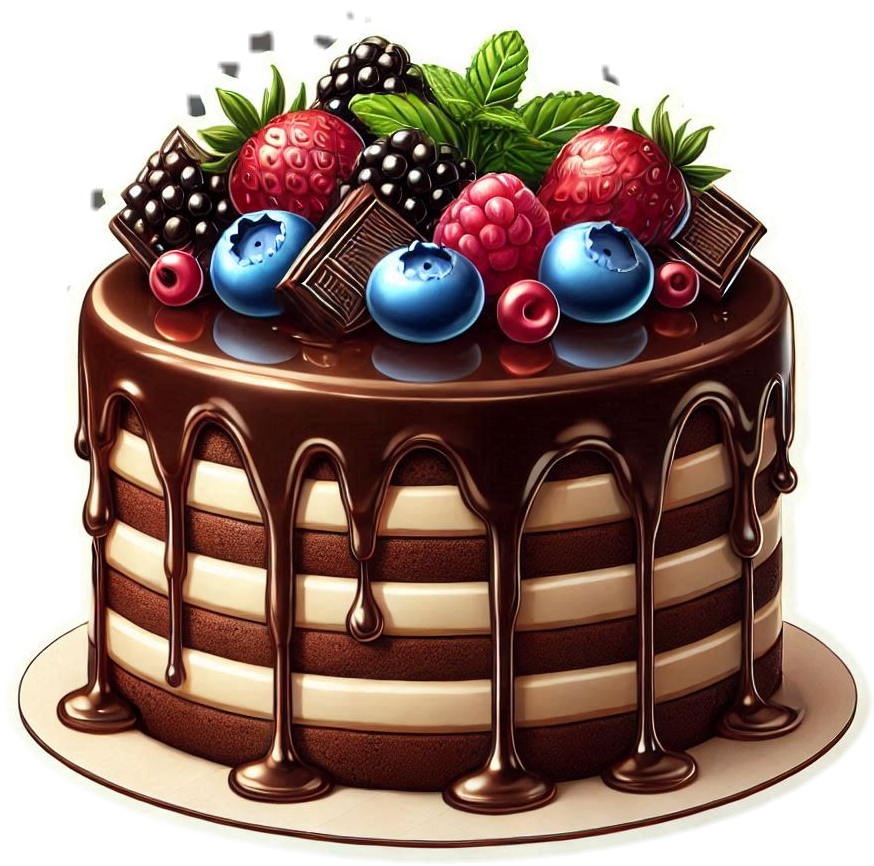 3d cake png transparent for social media posts