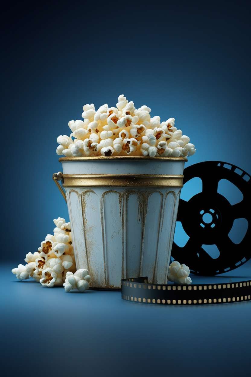 3d popcorn-themed wallpapers for national popcorn day