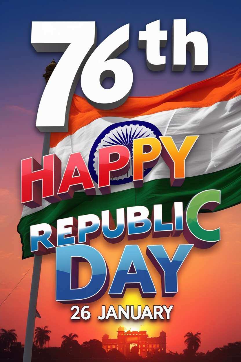 76th republic day 26 january patriotic quotes