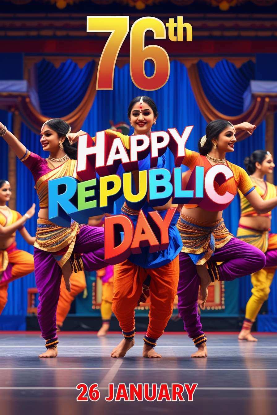 76th republic day celebration events in india