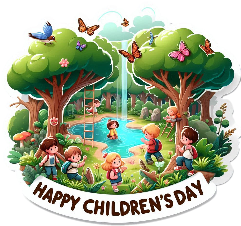 adorable happy childrens day png download