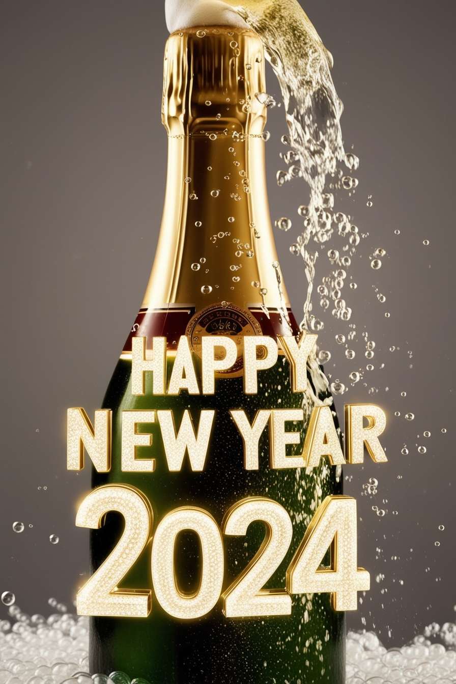 animated happy new year 2024 wallpapers in hd