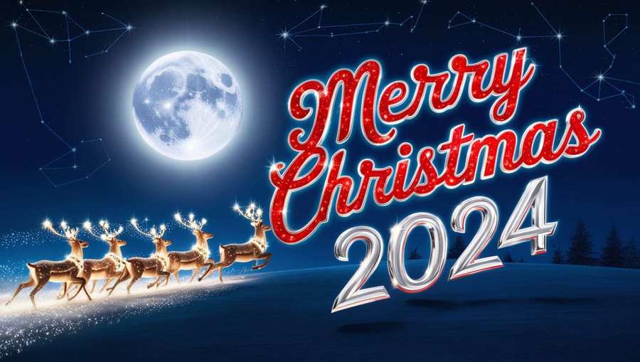 animated merry christmas 2024 images for greetings