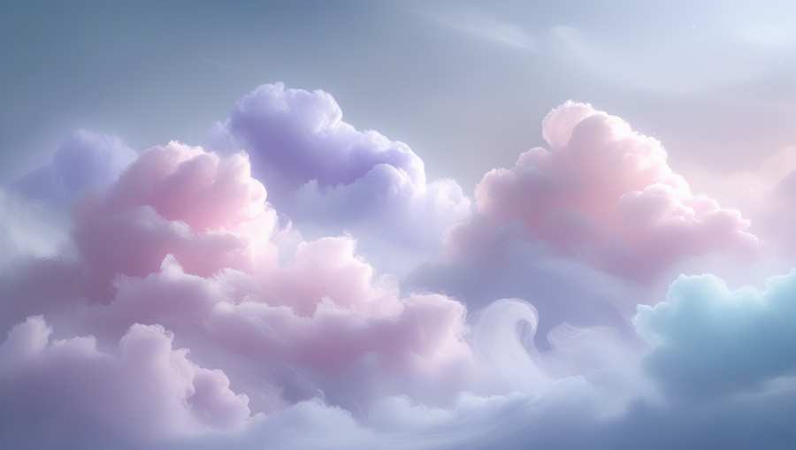 anime cloud background for digital art