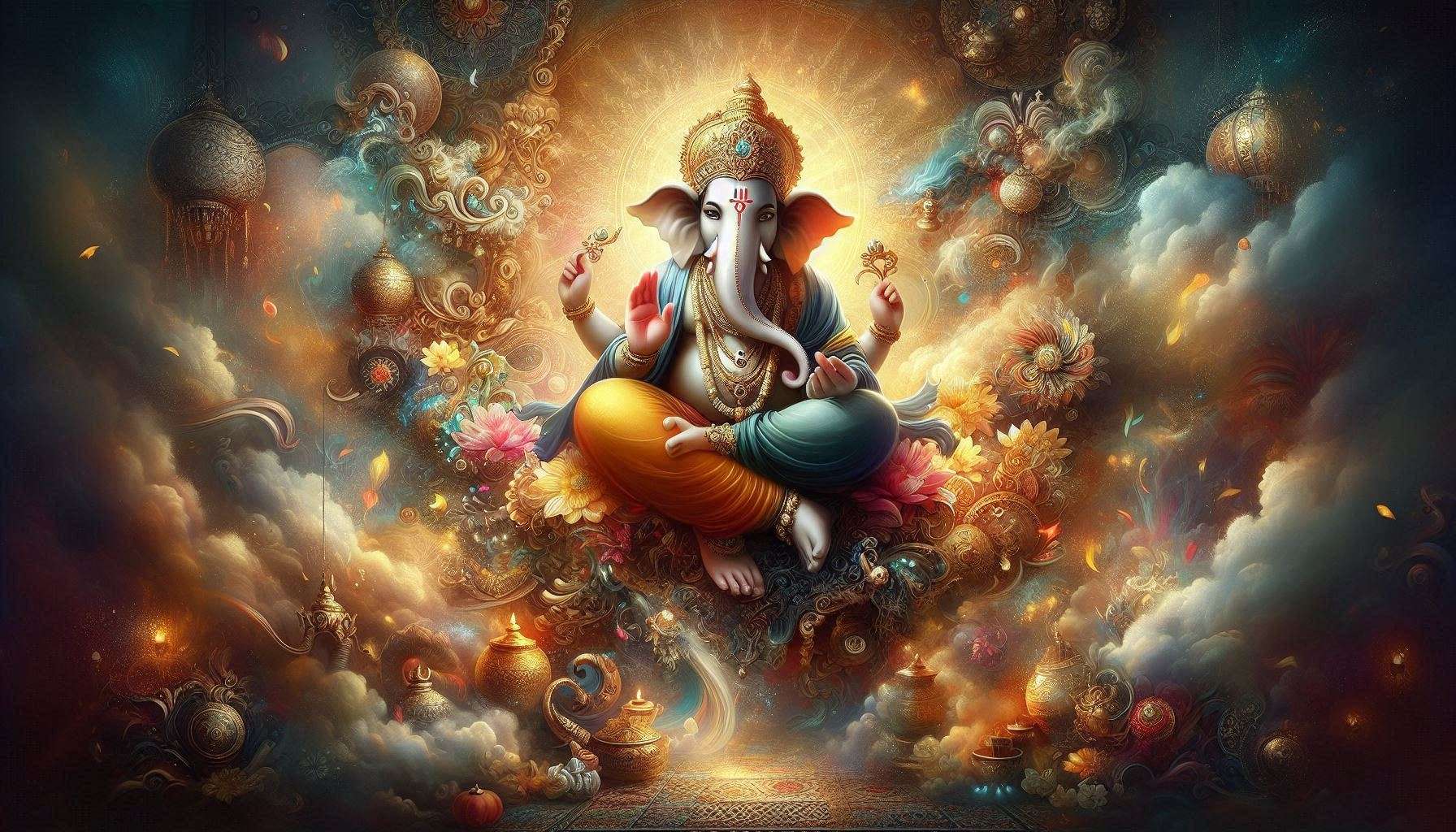 artistic happy ganesh chaturthi photos for posters and banners