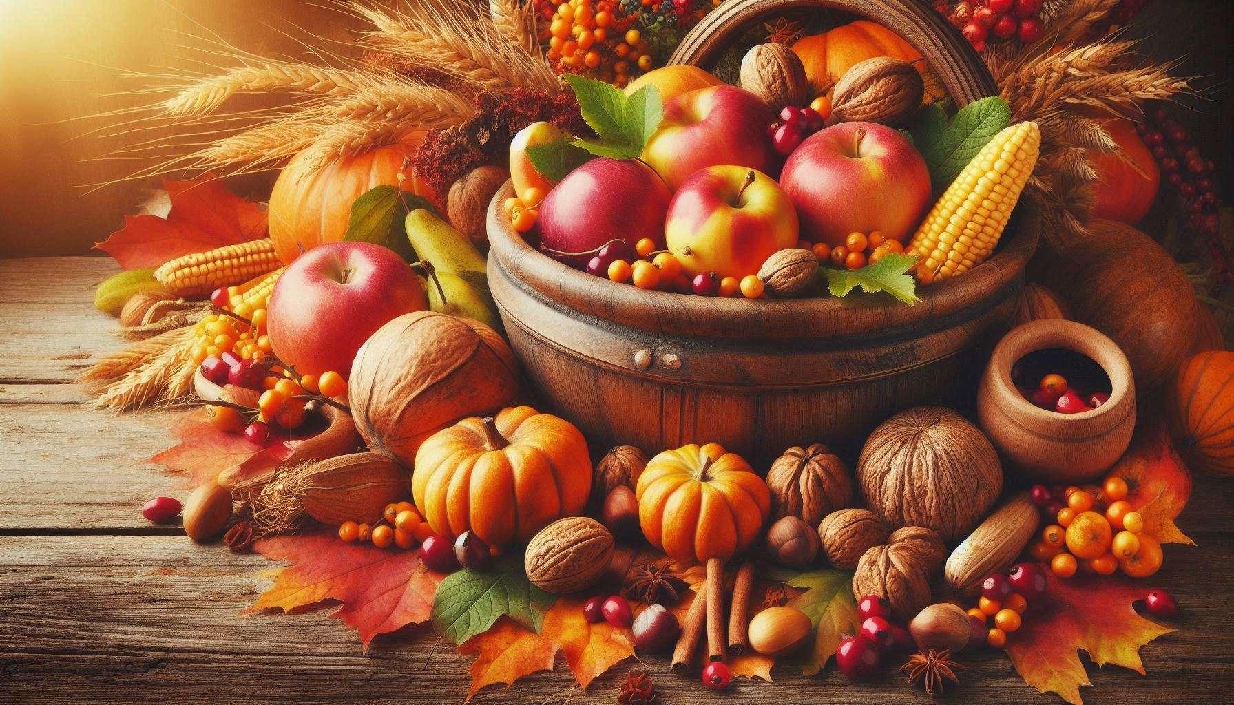 autumn harvest background wallpaper for web designers