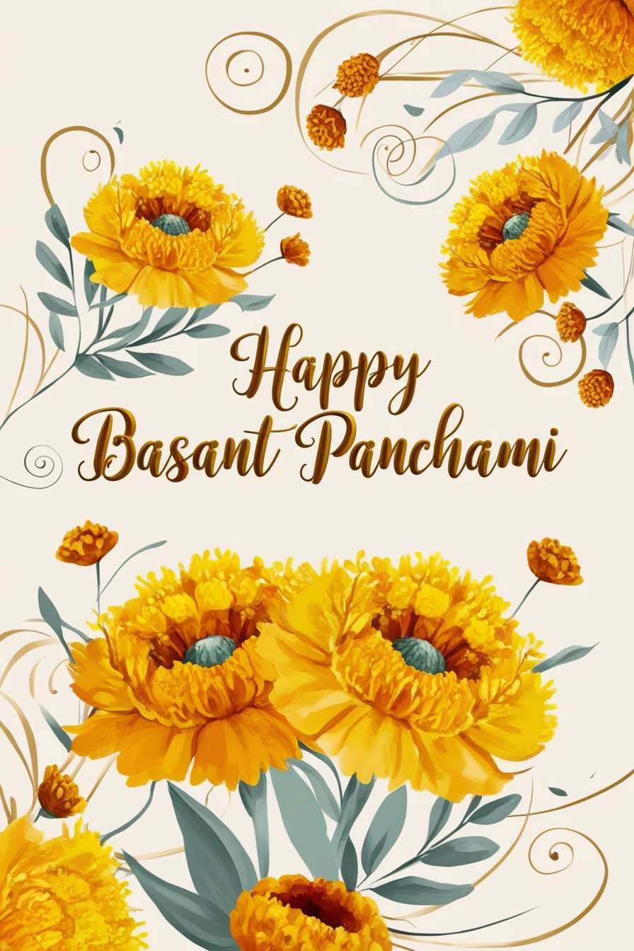 basant panchami yellow aesthetic background images