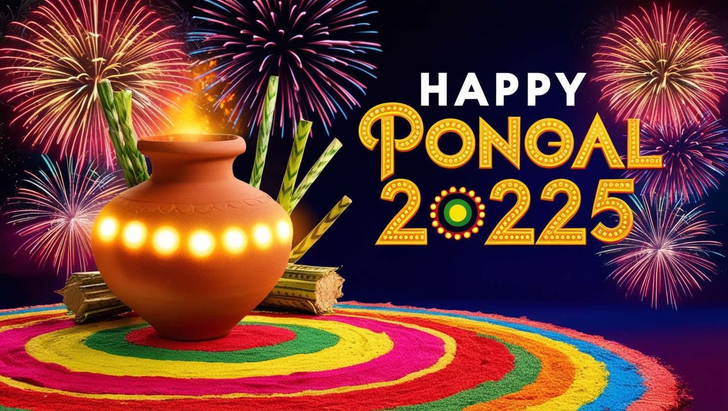 beautiful happy pongal 2025 rangoli designs