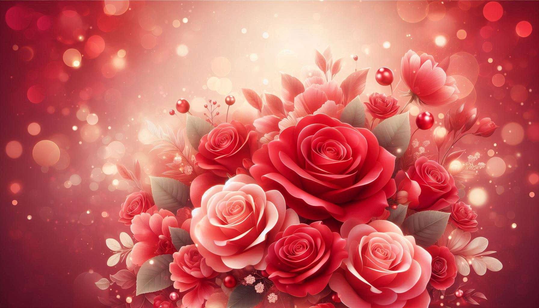 beautiful rose flower background for powerpoint presentations