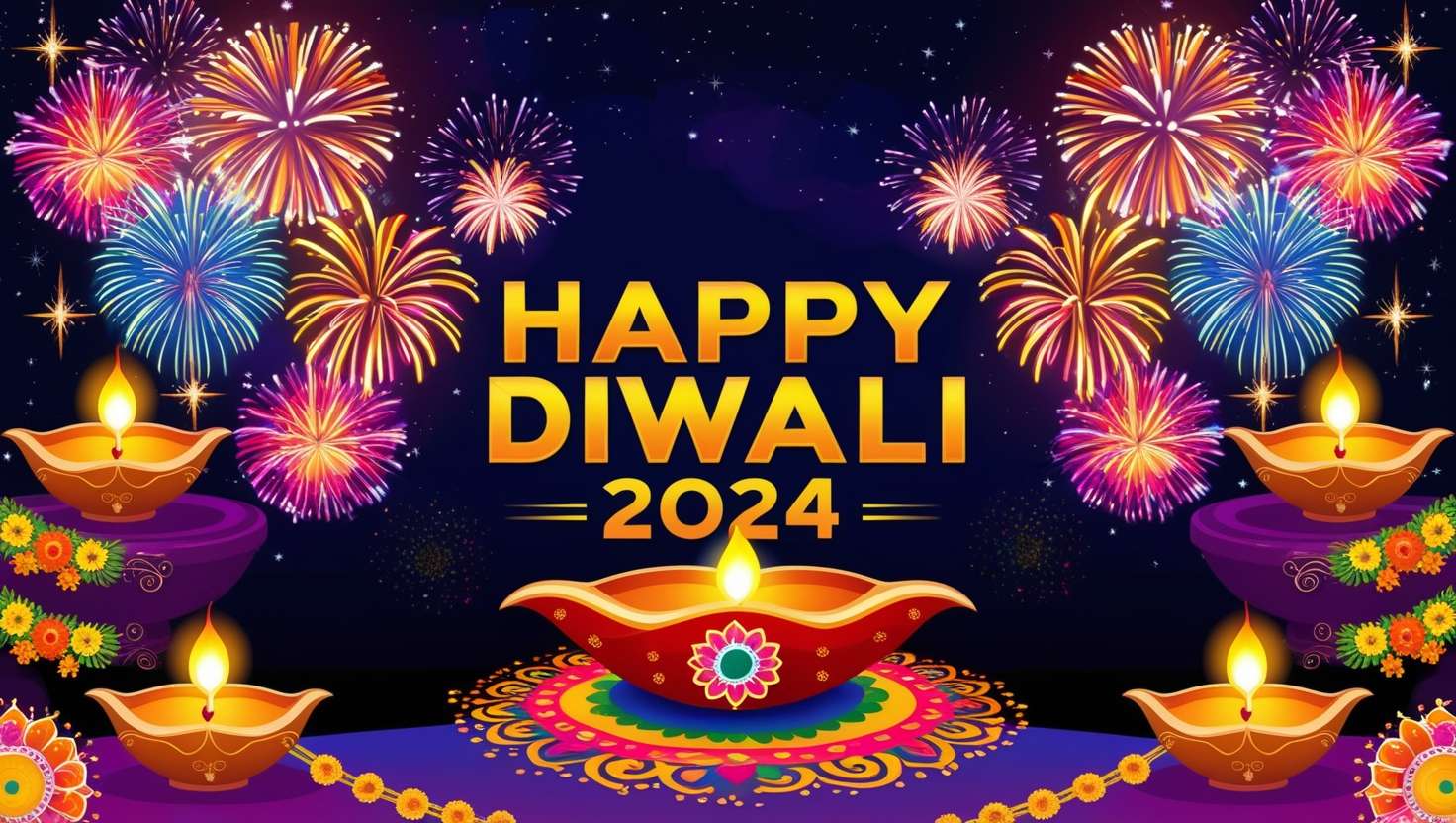 best happy diwali 2024 wishes and greetings in hindi and english