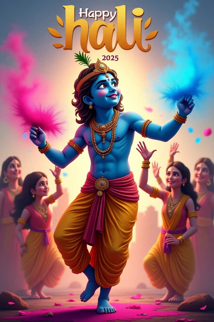 Best Happy Holi 2025 captions for Instagram
