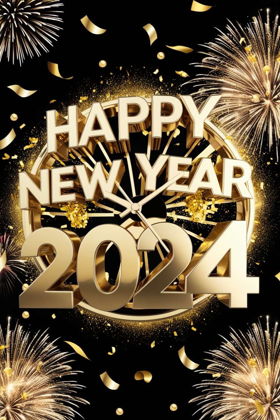 best happy new year 2024 wallpapers in hd quality