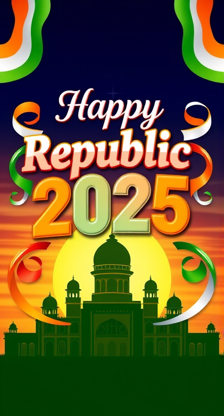 best happy republic day 2025 graphics for designers