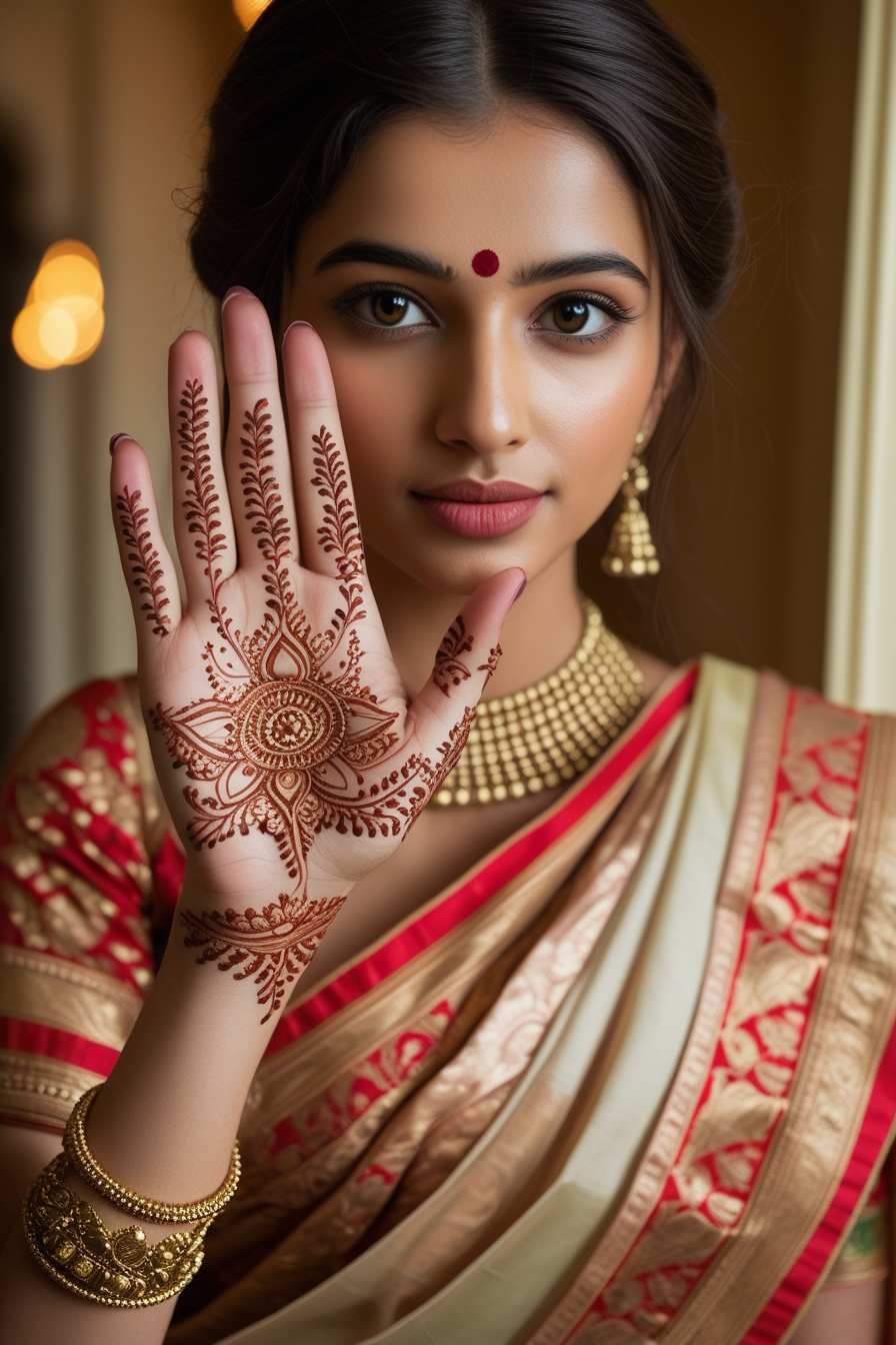 Bhai Dooj mehndi design photos