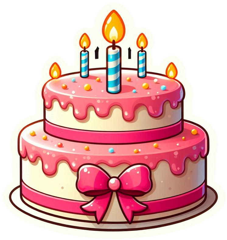 birthday cake png for invitations