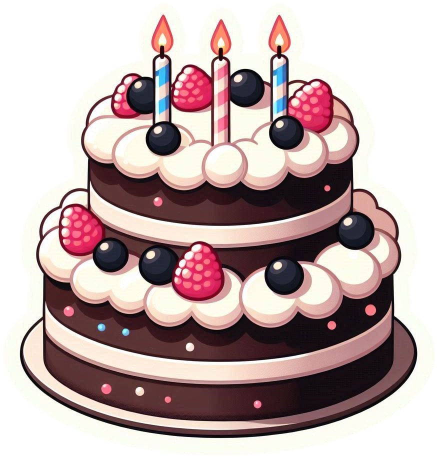 birthday cake png vector free