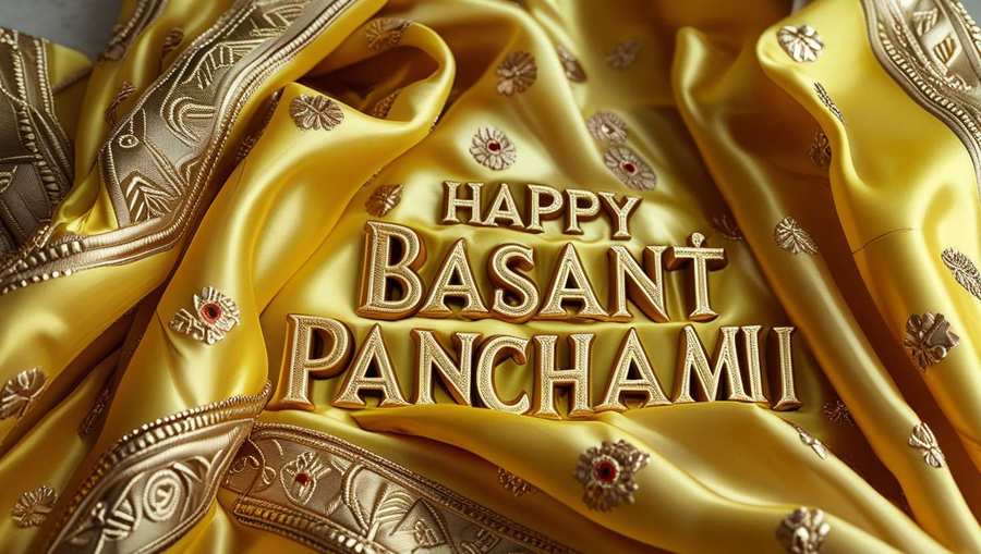 blooming mustard flowers basant panchami background