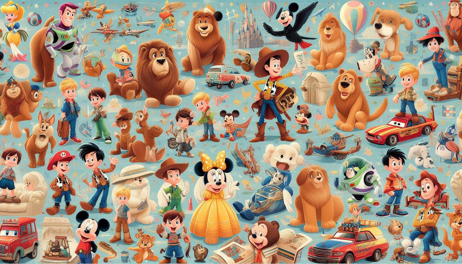 boys’ favorite disney wallpaper collection