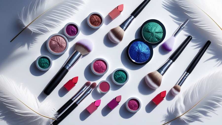 bridal makeup background for posters