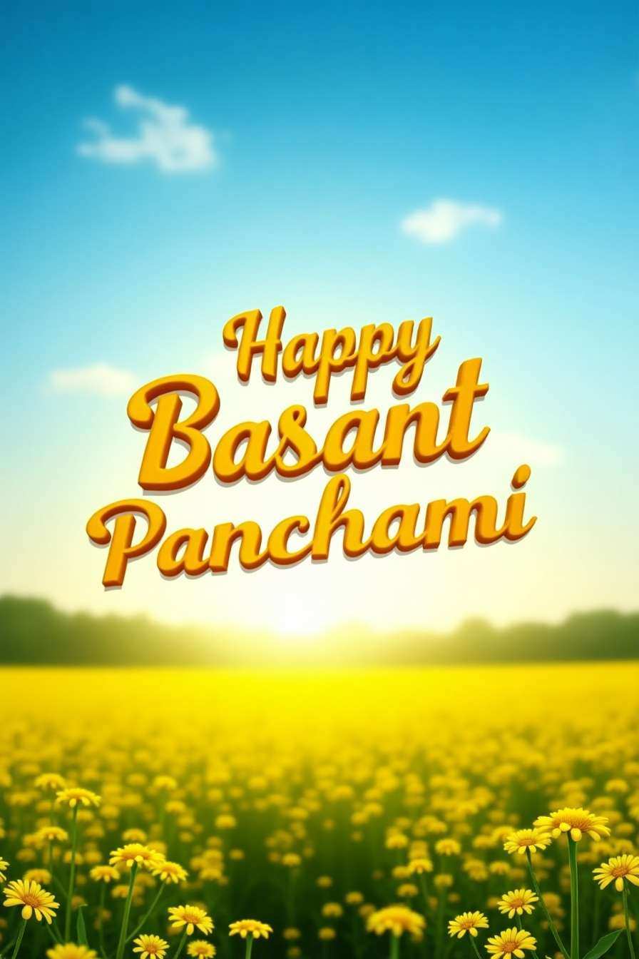 bright yellow dress basant panchami celebration photos