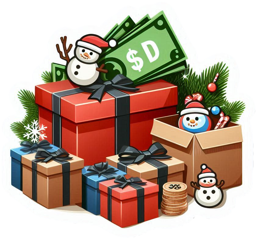 budget-friendly christmas gift box for family