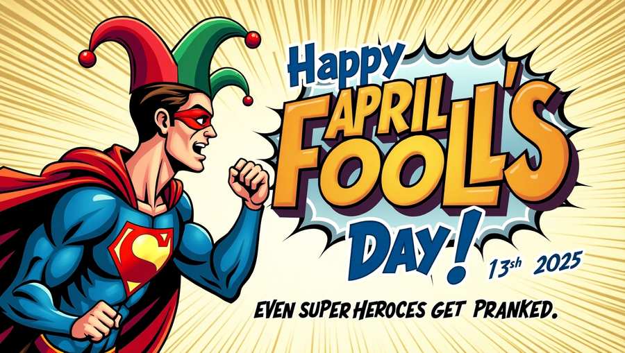 Free Download Cartoon-style April Fools Day Illustrations - High Quality Happy April Fool Day Background