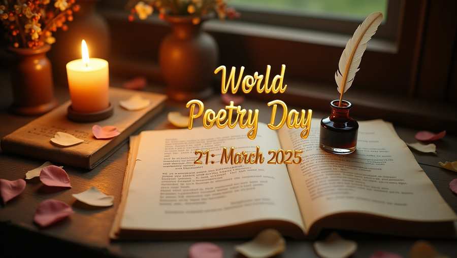 Celebrating Rumi Shakespeare and Tagore on World Poetry Day