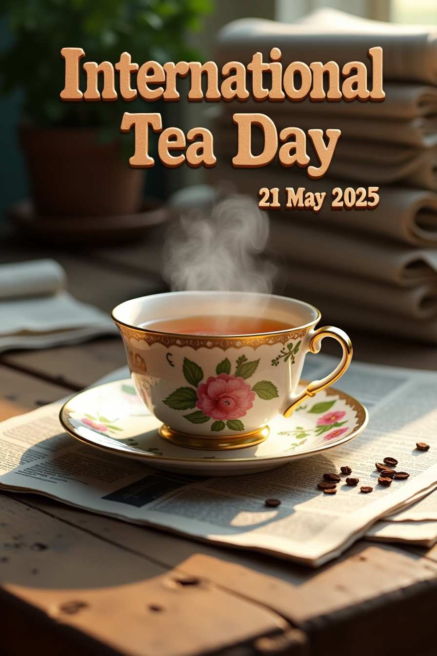 chai lovers celebrating international tea day