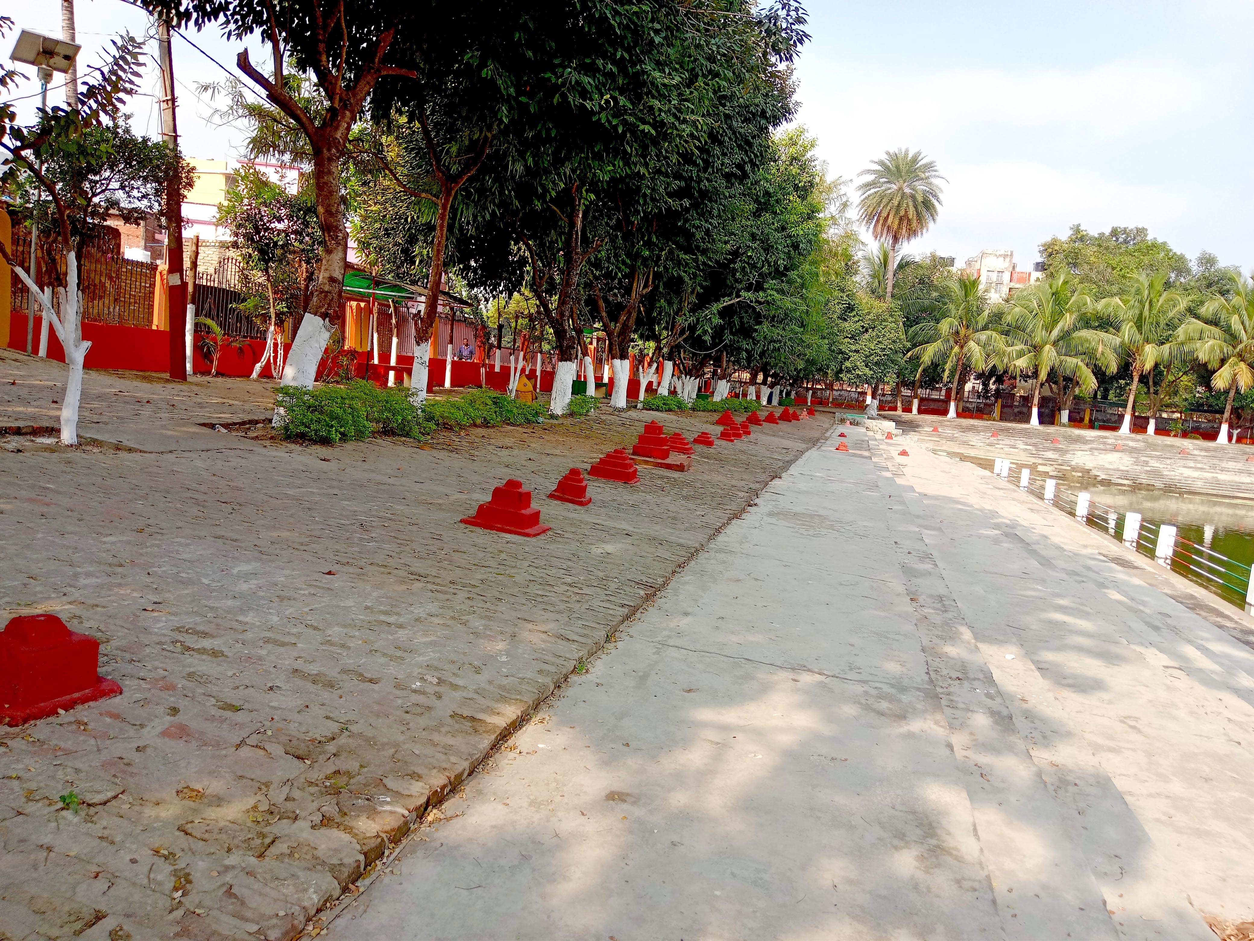 chhath ghat bihar park pokhra ke samne