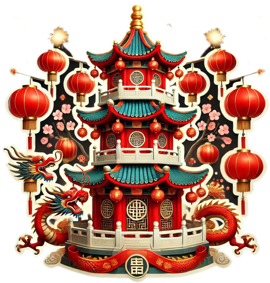 chinese new year png lantern illustration