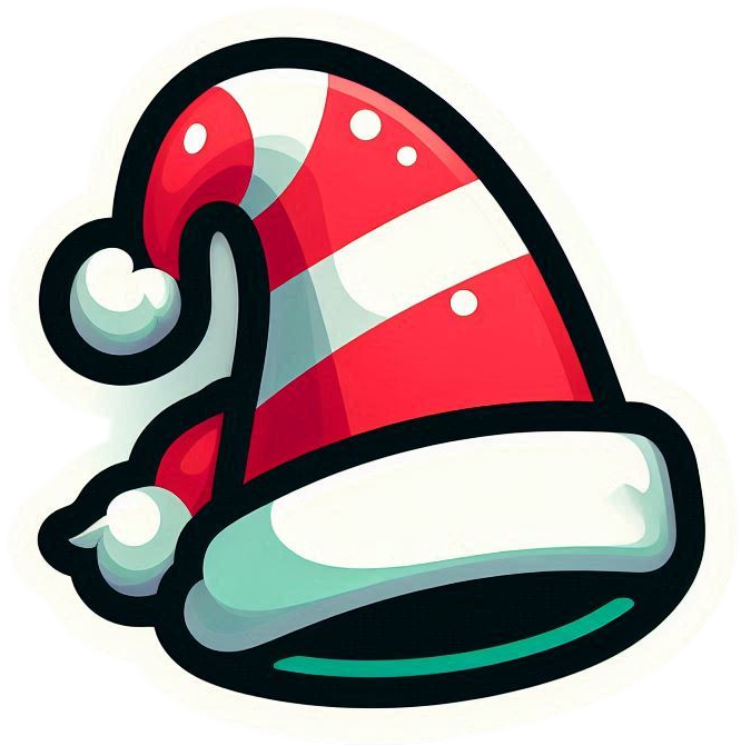 christmas hat png for party invitation designs