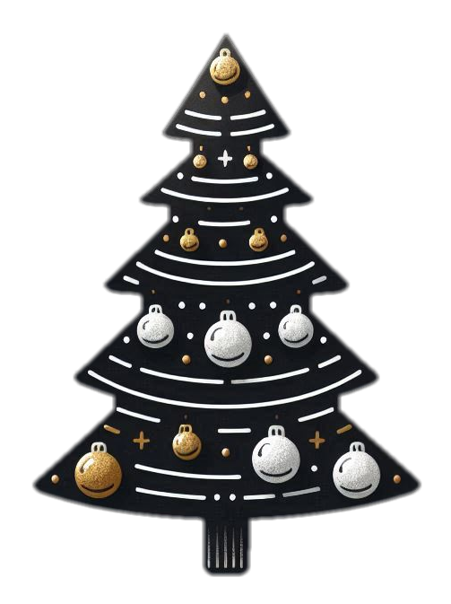 christmas tree png for graphic design