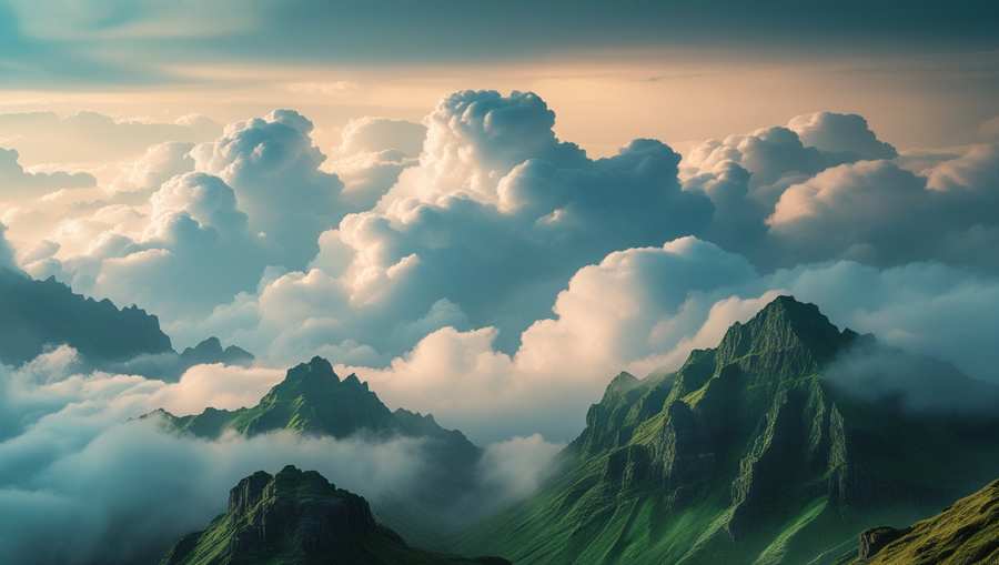 cloud background for music video