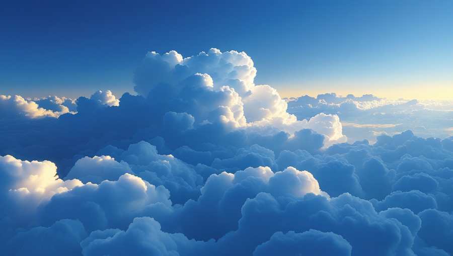 cloud background for zoom virtual background