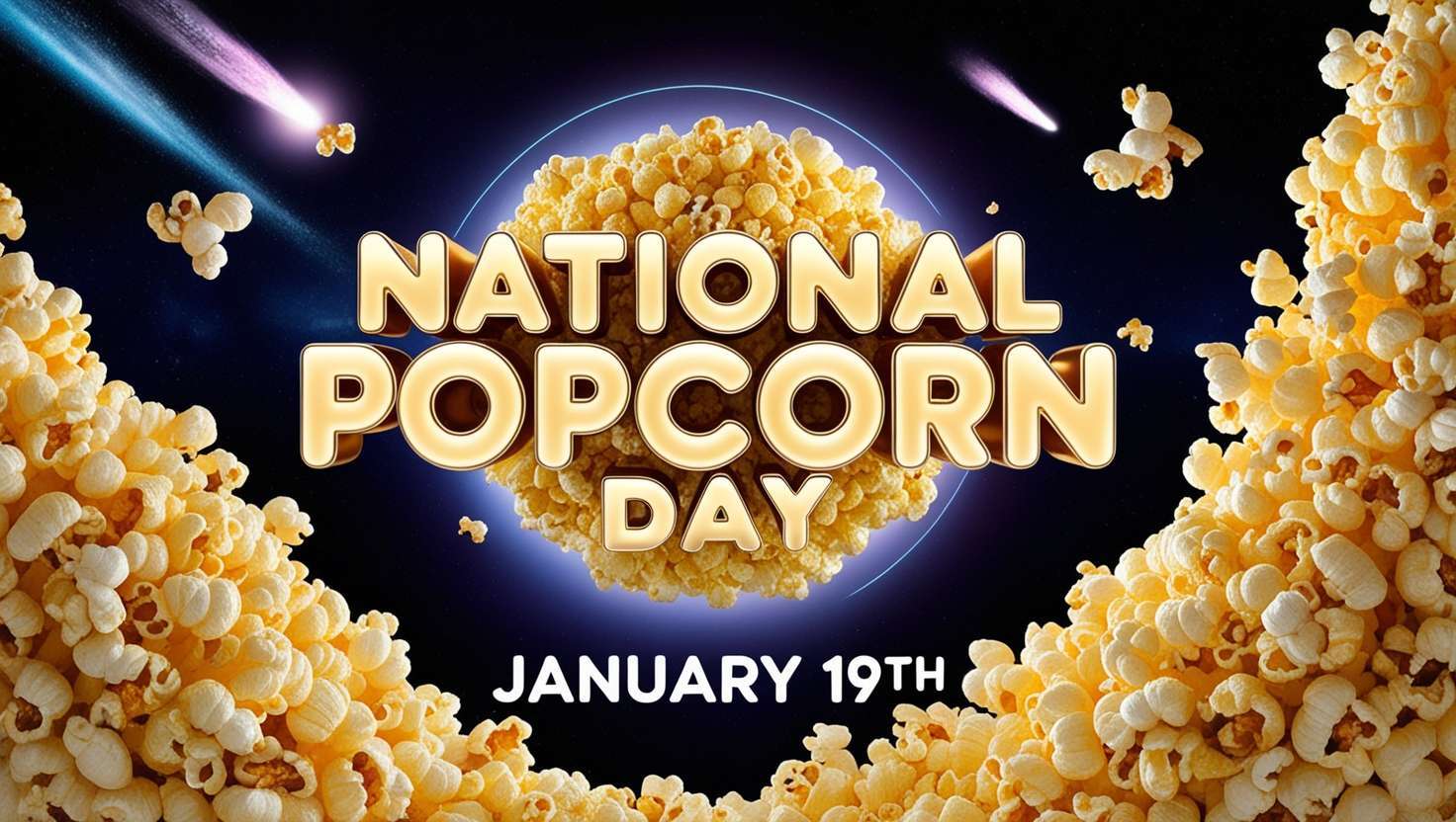 colorful national popcorn day backgrounds