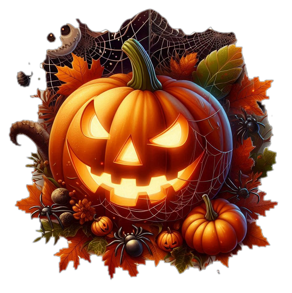 creative halloween png art for instagram posts