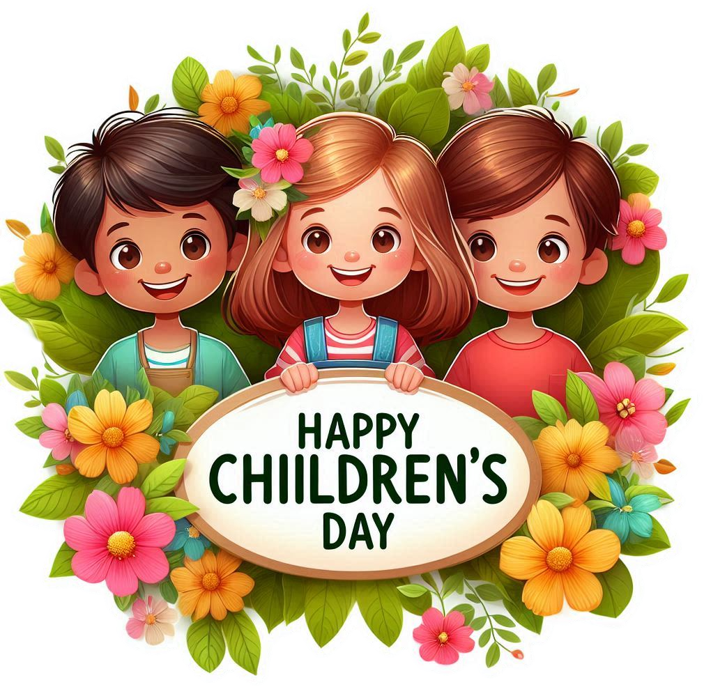 creative happy childrens day png download