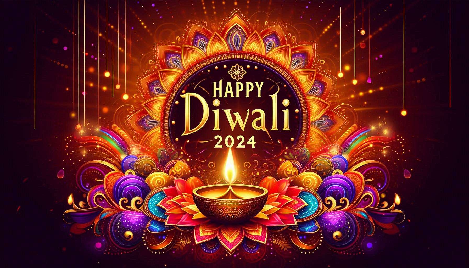 creative happy diwali 2024 hd images for download