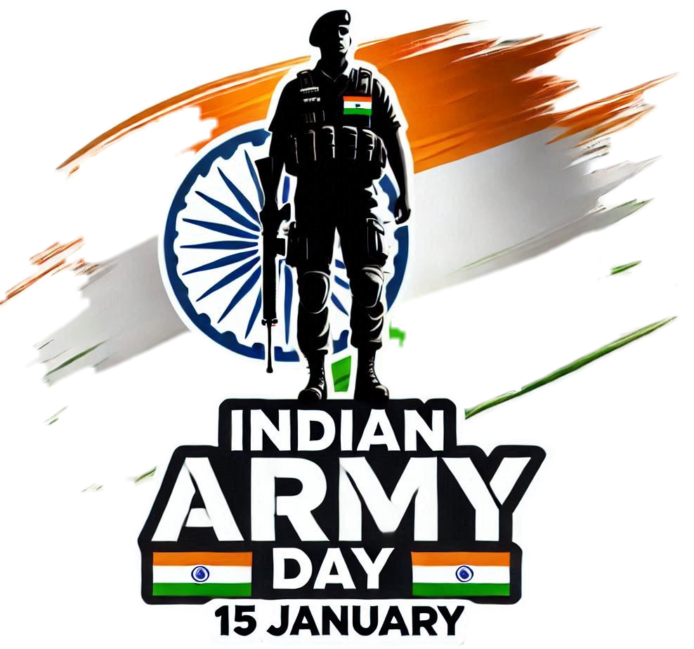 creative indian army day png 2025 ideas