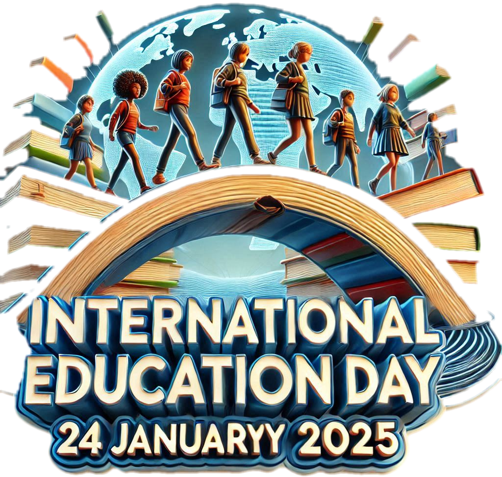 creative international education day png for teachers and students