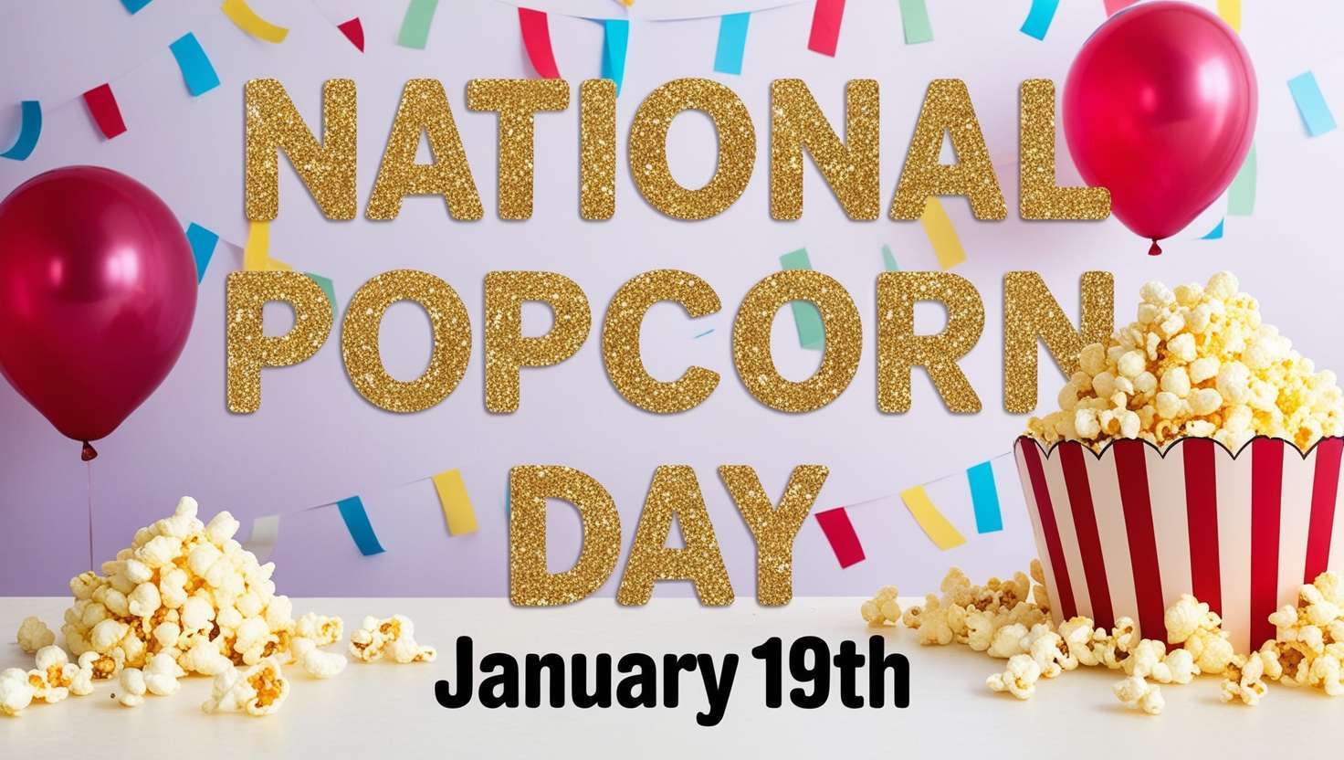 creative national popcorn day social media templates