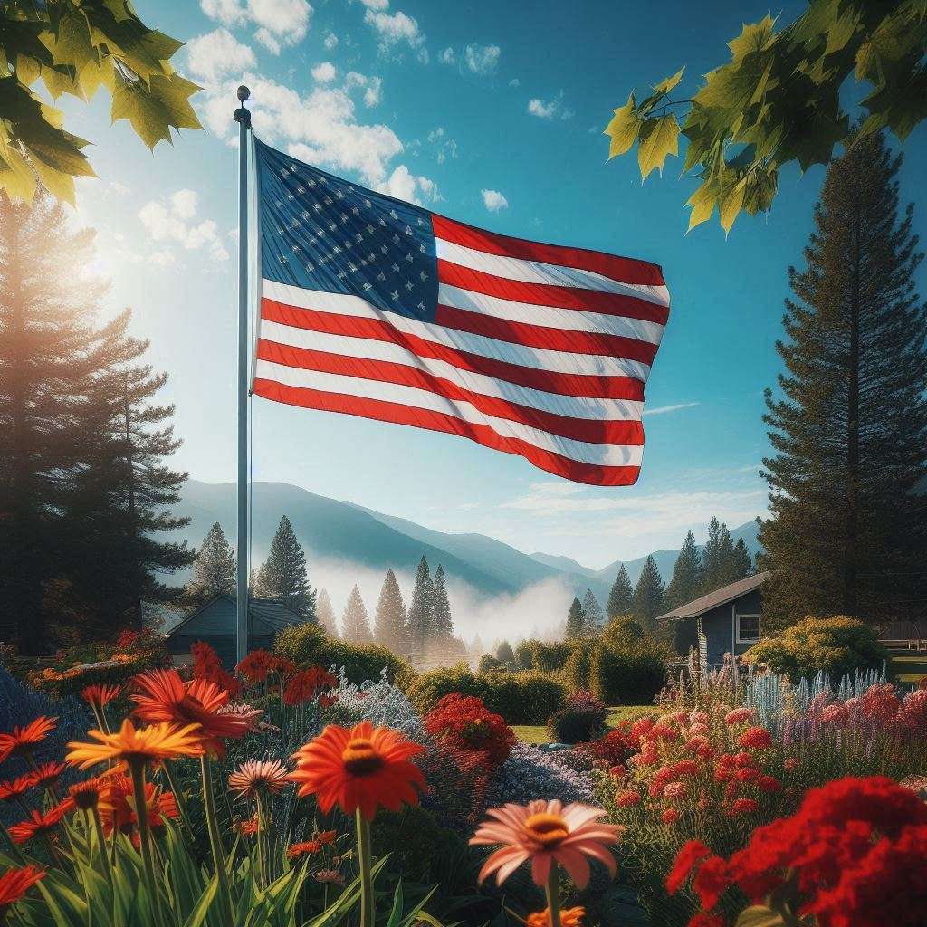creative uses of the american flag in artwork