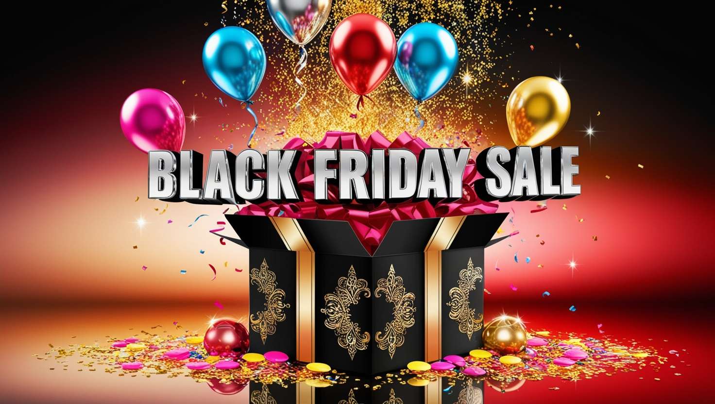 customizable black friday sale banner backgrounds