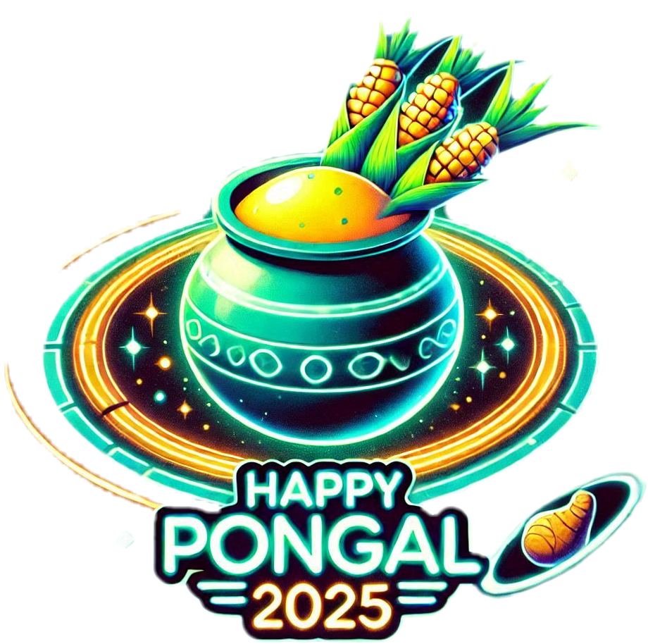 customizable happy pongal 2025 png