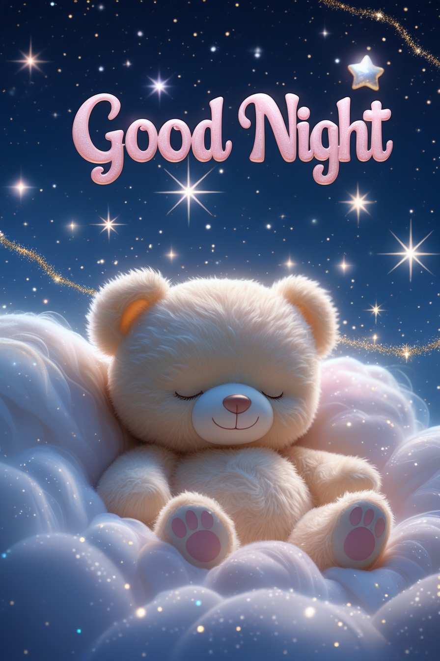 cute good night text to make her smile
