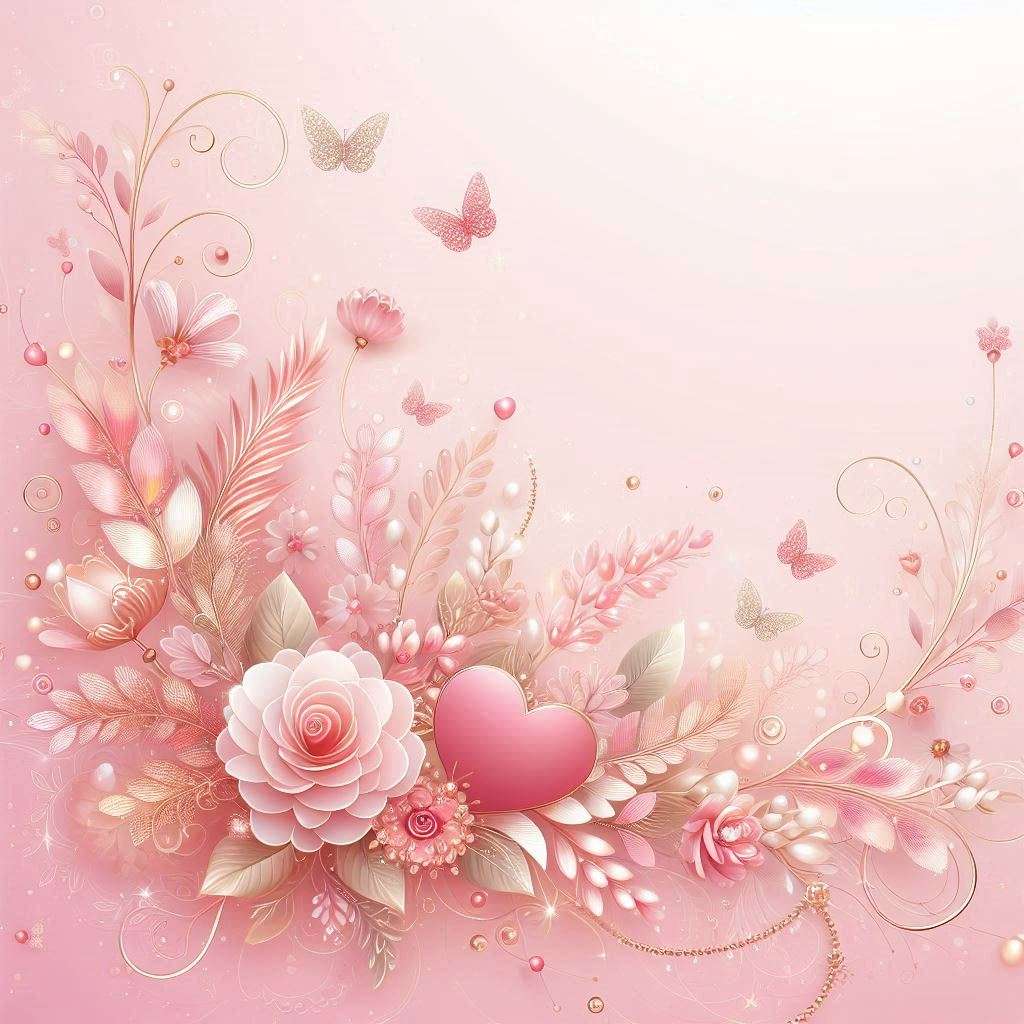 cute light pink background