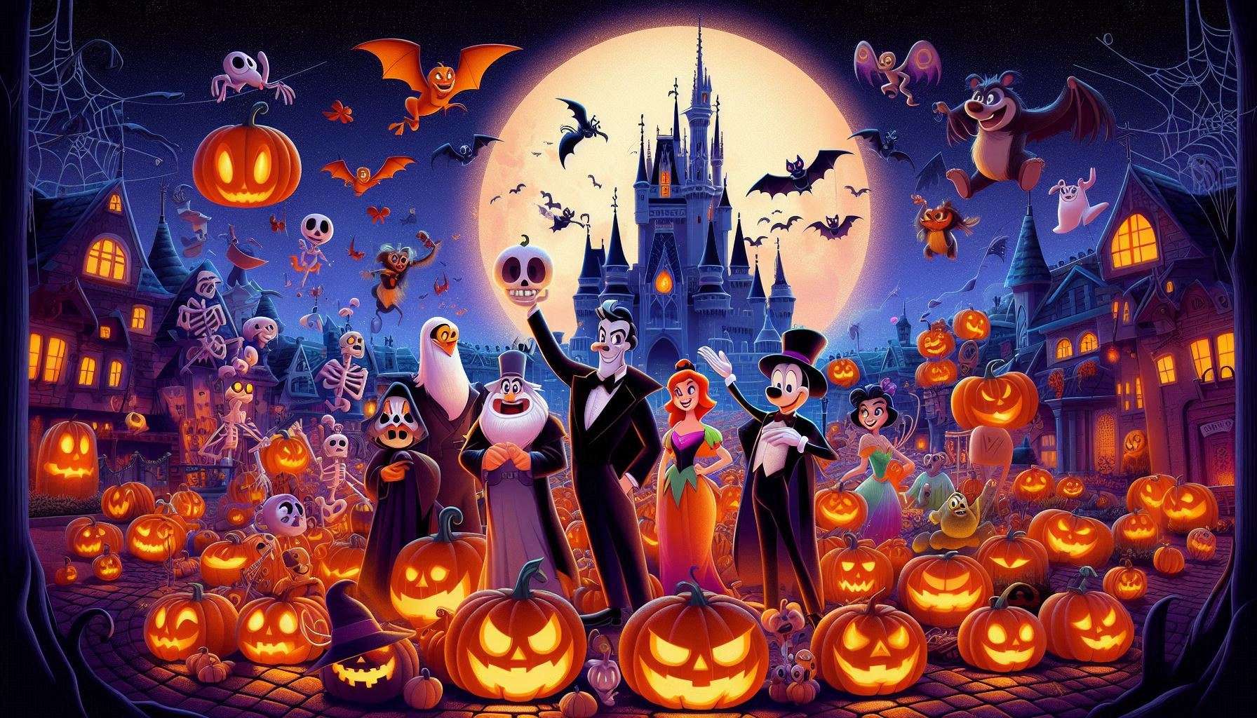 disney halloween wallpaper 2024 edition