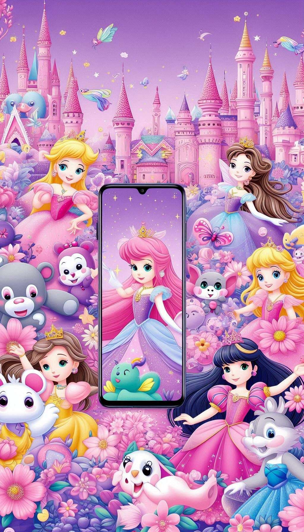 disney wallpaper for girls’ smartphones