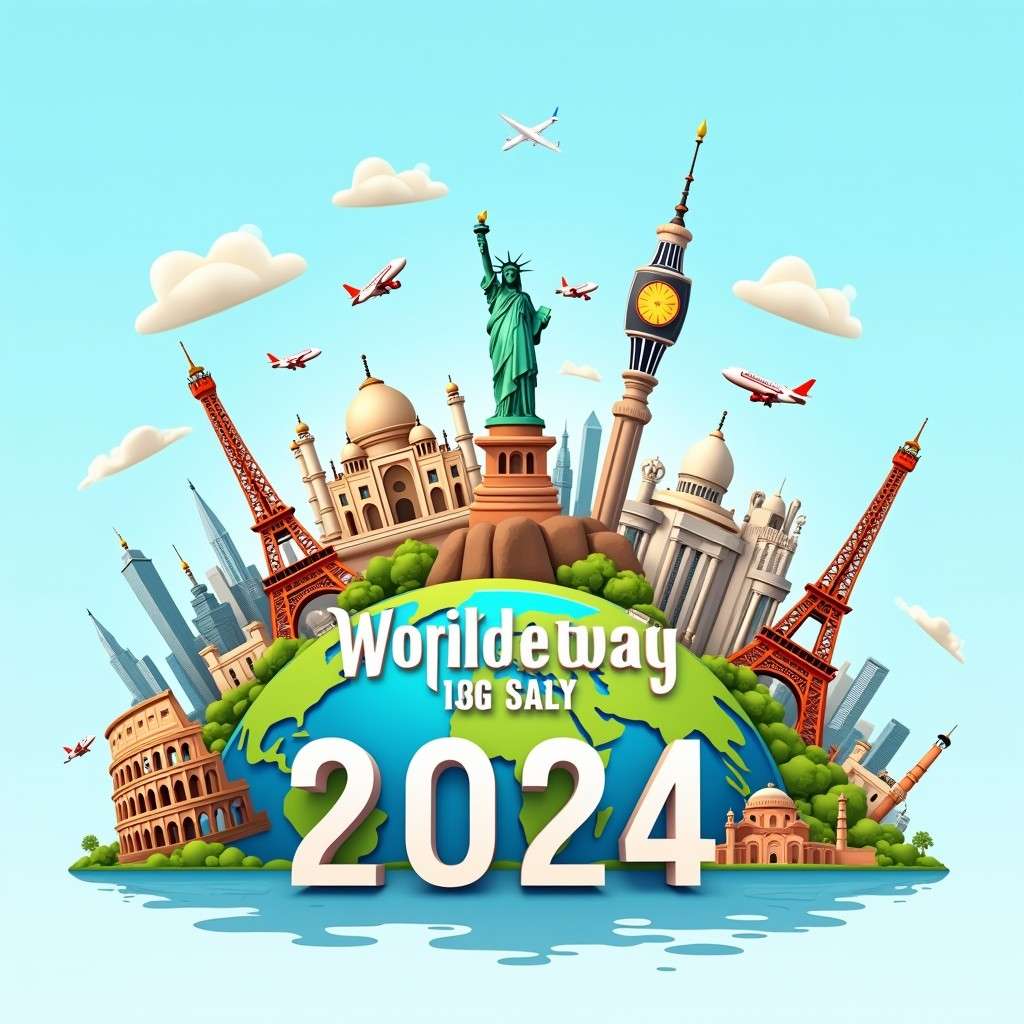 Download Free download beautiful world tourism day 2024 travel images for websites, slideshows, and designs | royalty-free and unlimited use.